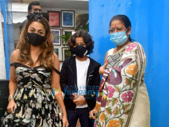 Photos: Malaika Arora, Amrita Arora and Arbaaz Khan snapped at Olive