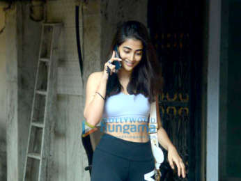 Photos: Pooja Hegde snapped at Pilates class