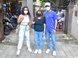 Photos: Rajkummar Rao and Patralekha spotted at clinic in Bandra