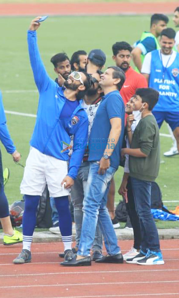 photos ranveer singh arjun kapoor and others snapped at all star football match more