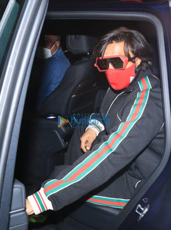 Photos: Ranveer Singh and Alia Bhatt snapped at Karan Johar’s house in Bandra