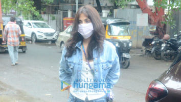 Photos: Rhea Chakraborty snapped at Mizu restaurant in Bandra