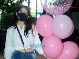 Photos: Sara Ali Khan celebrates her birthday with the media
