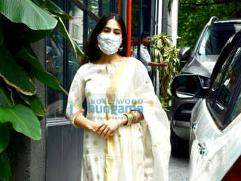 Photos: Sara Ali Khan snapped at Maddock Films's office