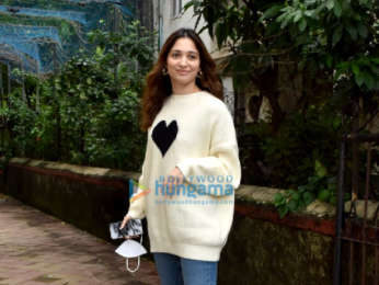 Photos: Tamannaah Bhatia snapped at a studio in Juhu