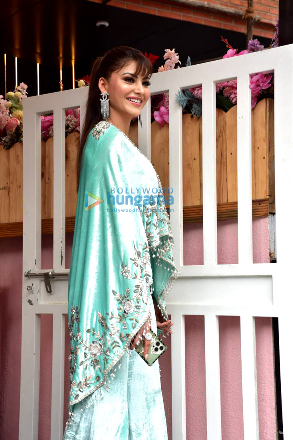 photos urvashi rautela snapped at pink wasabi in juhu 2