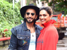 Photos: Ranveer Singh and Deepika Padukone snapped at Anju Bhavnani’s birthday lunch at Bastian, Worli