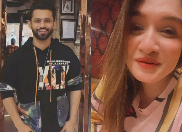 Rahul Vaidya enjoys a dinner date with his good friend Shefali Bagga in New Delhi