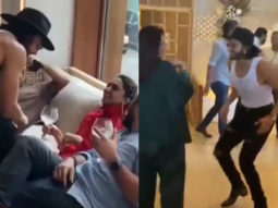 Ranveer Singh puts on a special dance performance for Deepika Padukone at mother Anju’s birthday party