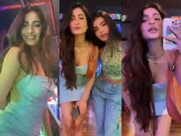 Shweta Tiwari’s daughter Palak Tiwari stuns in ice blue satin backless mini dress, watch video