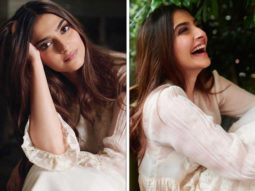 Sonam Kapoor is a complete vision in off- white boho dress