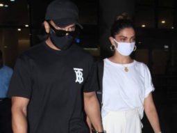 Spotted – Deepika Padukone, Ranveer Singh, Anushka Sen and Rubina Dilaik at Airport