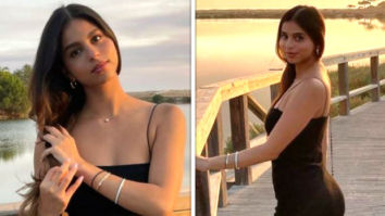 Suhana Khan looks like an absolute boss lady in an all-black outfit