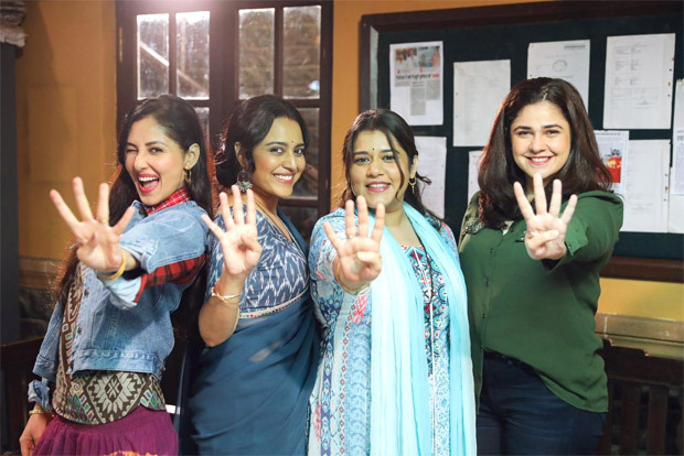 Swara Bhasker, Shikha Talsania, Meher Vij and Pooja Chopra resume shoot of Jahaan Chaar Yaar