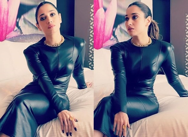 Xxx Sex Videos In Tamanna - Tamannaah Bhatia exudes oomph factor in sexy faux black bodycon leather  dress worth Rs.14,744 for MasterChef Telugu : Bollywood News - Bollywood  Hungama