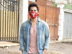 Varun Dhawan spotted at a clinic in Juhu