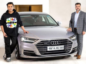 Karan Johar adds a silver Audi A8 L worth Rs. 1.58 crore to his automobile collection
