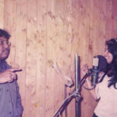 Check Out! A rare picture of Priyanka Chopra recording her first song for the film Thamizhan two decades back