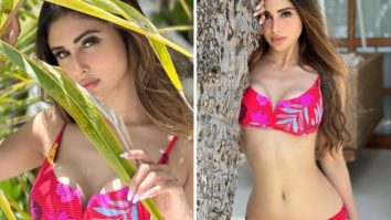 Mouni Roy amps up the hotness quotient in printed bikini during Maldives vacation