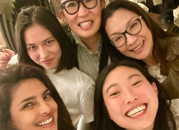 Priyanka Chopra Jonas dines out with Awkwafina, Michelle Yeoh, and Sandra Oh, celebrate Asian pride together Priyanka Chopra Jonas dines out with Awkwafina, Michelle Yeoh, and Sandra Oh, celebrate Asian pride together