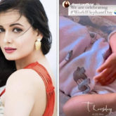 Dia Mirza gives a glimpse of her baby boy Avyaan Azaad Rekhi in a cute elephant print onesie