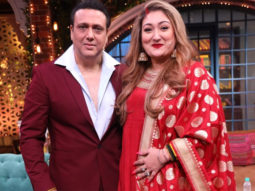 After Govinda’s wife Sunita Ahuja fails to answer a question about her lipstick hue, she tells him to “kiss me and find out.”