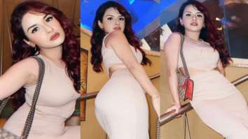Avneet Kaur impresses with her effortlessly chic nude outfit