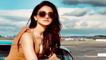 On the sets of the movie Bellbottom