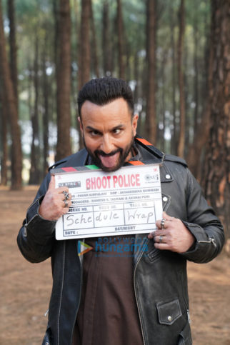 On The Sets Of The Movie Bhoot Police