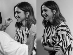 Deepika Padukone dons a fuzzy sweater and flashes her million dollar smile in latest picture