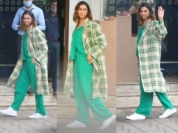 Deepika Padukone was spotted at the airport adding a fun pop to her formal wear with a bag worth Rs. 4.4 lakh