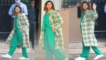 Deepika Padukone was spotted at the airport adding a fun pop to her formal wear with a bag worth Rs. 4.4 lakh
