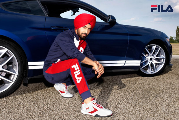FILA ropes in Diljit Dosanjh as the new face of uber-cool motorsport collection