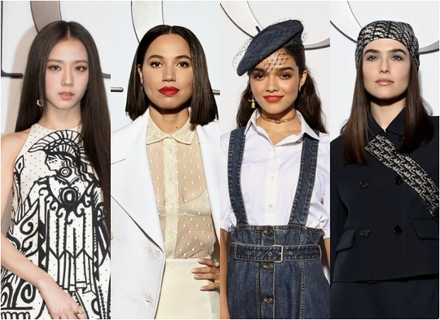 BLACKPINK's Jisoo, Jurnee Smollett, Rachel Zegler and Zoey Deutch make heads turn at Christian Dior SS22 show at Paris Fashion Week