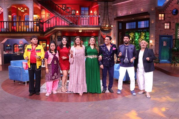 Govinda appears on The Kapil Sharma Show with his family Govinda appears on The Kapil Sharma Show with his family