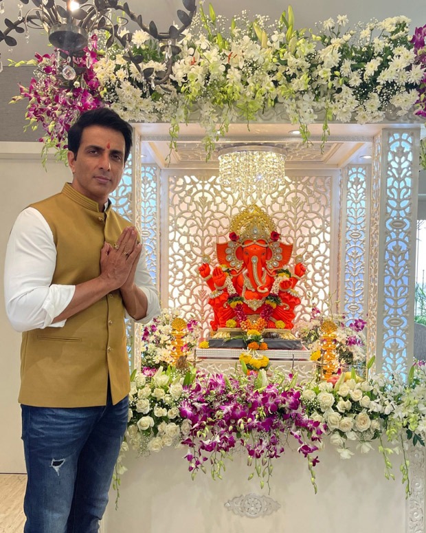 "I've been able to fulfil all the promises I made to Ganpati Bappa" - Sonu Sood