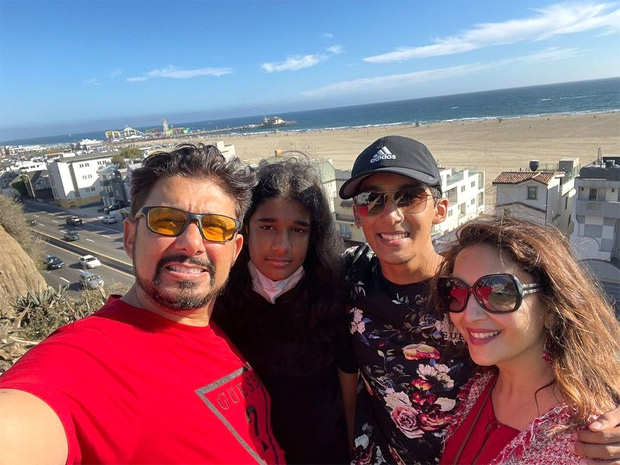 Madhuri Dixit spends quality time with family before son Arin joins US college