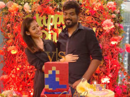 Nayanthara and fiancé Vignesh Shivan visits Tirumala Tirupati temple