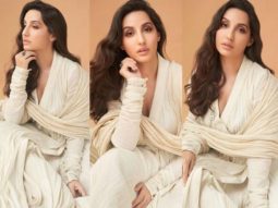 Nora Fatehi channels major desi vibes in a Rohit Bal creation