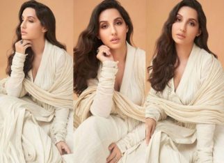 Nora Fatehi channels major desi vibes in a Rohit Bal creation