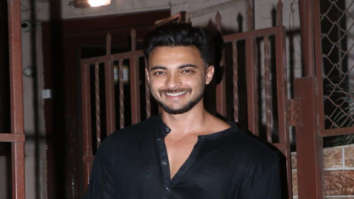 Photos: Aayush Sharma snapped at a dubbing studio in Bandra