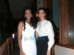 Photos: Deepika Padukone, PV Sindhu and Ranveer Singh snapped at Bastian in Worli