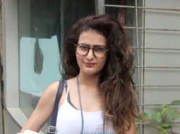 Photos: Fatima Sana Shaikh spotted at a gym in Bandra