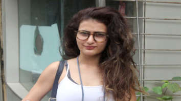 Photos: Fatima Sana Shaikh spotted at a gym in Bandra