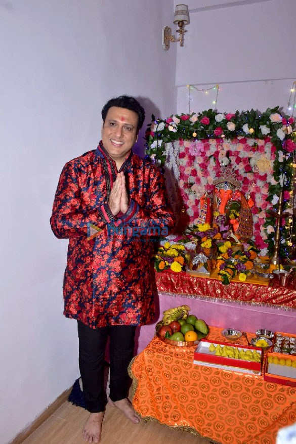 Photos: Govinda’s ganapati celebration Photos: Govinda’s ganapati celebration