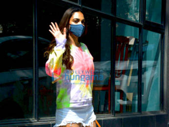 Photos: Kiara Advani and Varun Sharma snapped at the Maddock Films office in Santacruz