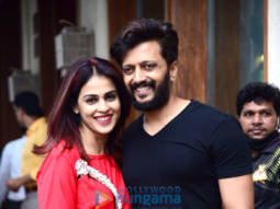 Photos: Riteish Deshmukh and Genelia D’Souza snapped at Bastian, Worli