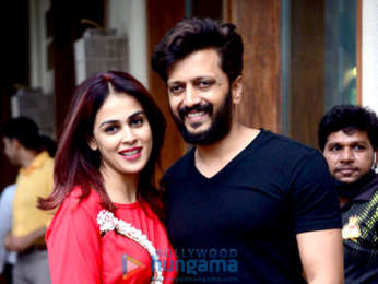 Photos: Riteish Deshmukh and Genelia Deshmukh snapped at Bastian, Worli