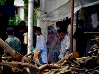 Photos: Shehnaaz Gill and others at Sidharth Shukla's last rites