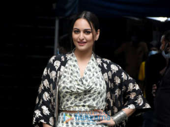 Photos: Sonakshi Sinha spotted on the sets of Dance Deewane in Goregaon